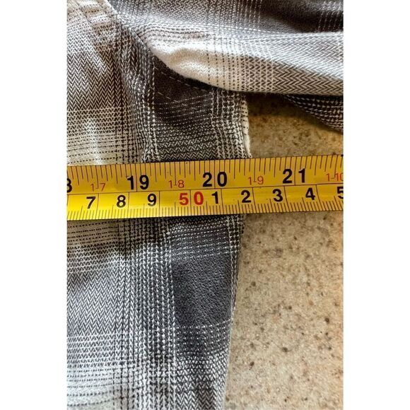 Wrangler Plaid Western Shirt Button Front Long Sleeve  Men's Sz Medium - Picture 7 of 9